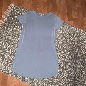 Baby Blue Forever 21 Tshirt Dress Size Medium